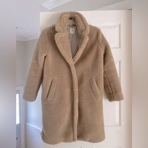 Gap Teddy long jacket!!